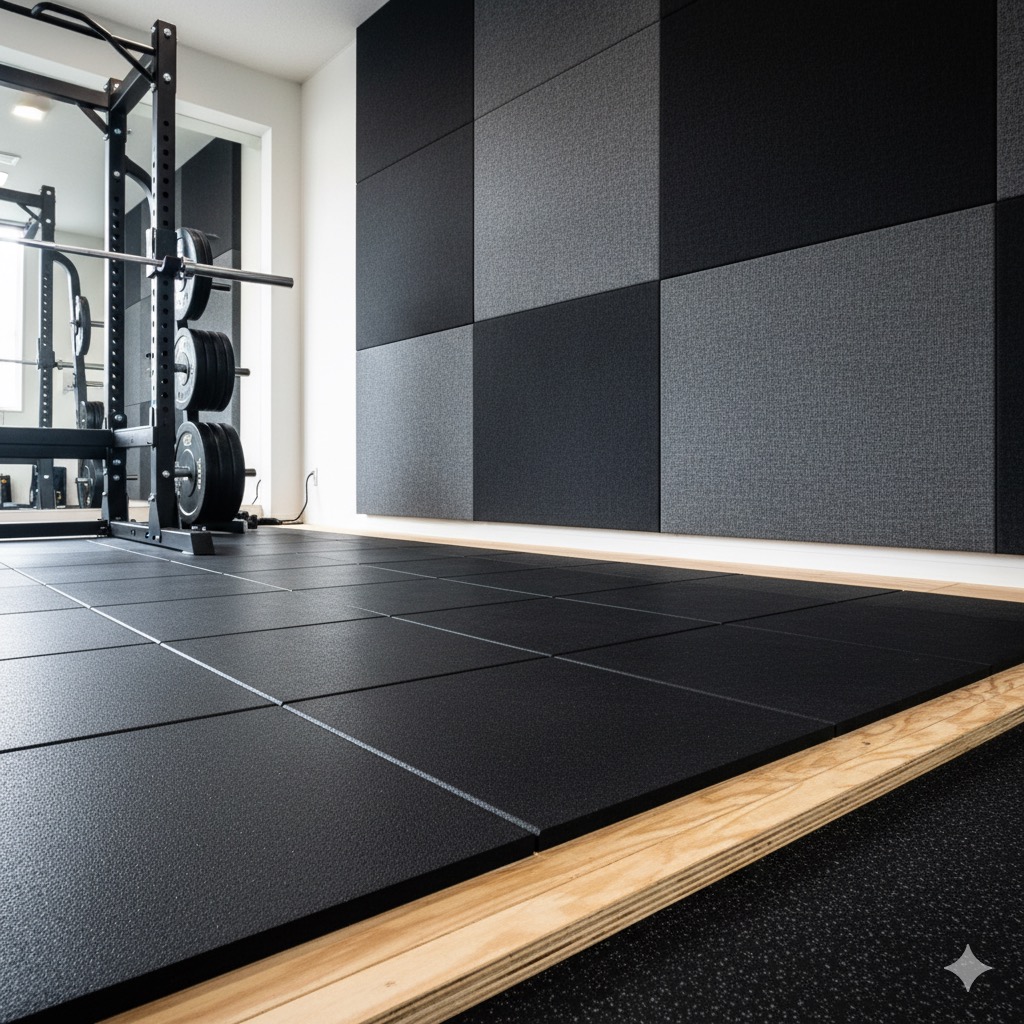 さいたま市でフィットネスジム開業する防音床と設備工事の注意点