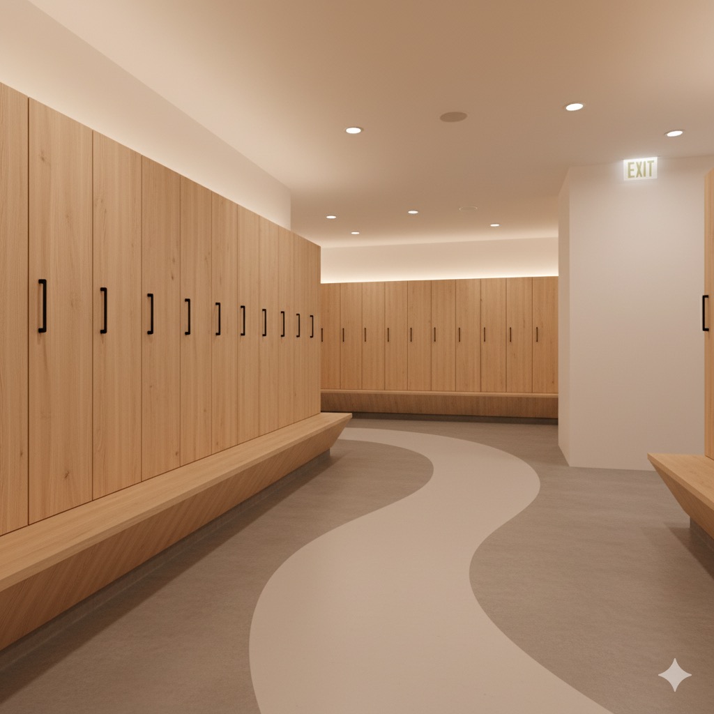 ジムのコンセントと電源配置